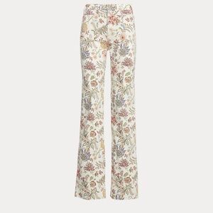 Polo Ralph Lauren Women's Jenn Floral Stretch Cotton Flare Jean